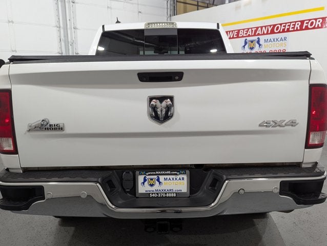 2018 RAM 1500 3.6L 6 Cyl Big Horn 4x4 Crew Cab 5'7" Box