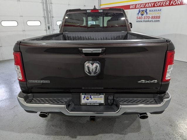 2019 RAM 1500 5.7L V8 4WD Big Horn 4x4 Quad Cab