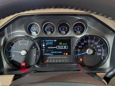 2016 Ford Super Duty F-250 SRW 6.7L V8 Diesel 4WD 4WD SuperCab 158" Lariat