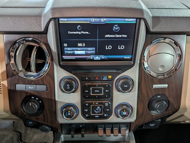 2016 Ford Super Duty F-250 SRW 6.7L V8 Diesel 4WD 4WD SuperCab 158" Lariat