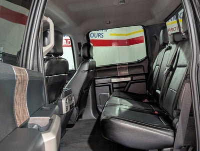 2017 Ford Super Duty F-350 SRW 6.2L 8 Cyl Lariat 4WD Crew Cab 8' Box