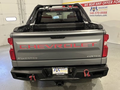 2019 Chevrolet Silverado 1500 4.3L 6 Cyl 4WD Crew Cab 147" Custom