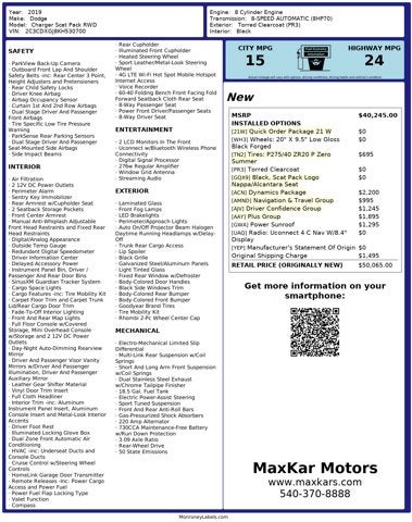 2019 Dodge Charger 6.4L V8 Scat Pack RWD