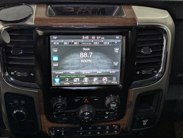 2017 RAM 3500 6.7L 6 Cyl Turbo Diesel Laramie 4x4 Crew Cab 8' Box