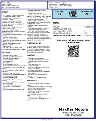 2010 Honda CR-V 2.4L EX