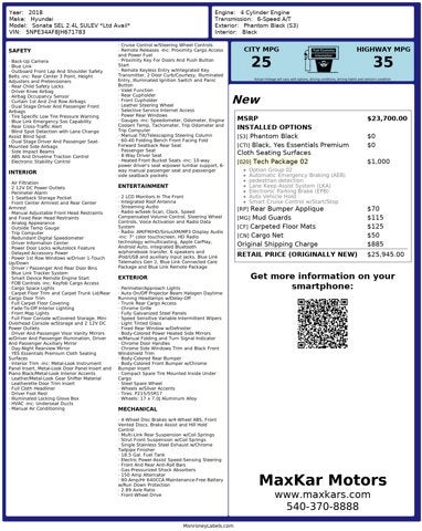 2018 Hyundai Sonata 2.4L 4-Cylinder SEL+ 2.4L