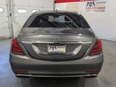 2019 Mercedes-Benz S-Class 3.0L 6 Cyl Turbo AWD S 450